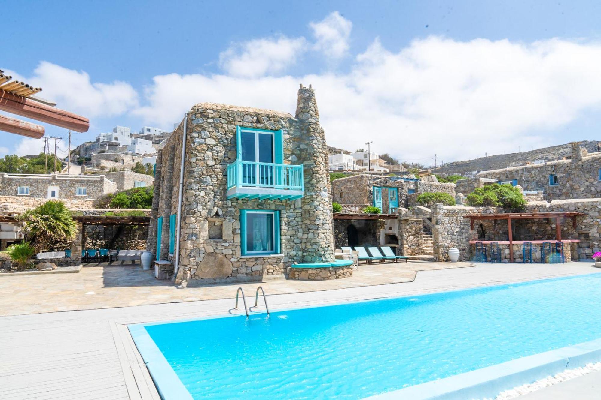 Villa Casa De Blue Mykonos Town Kültér fotó