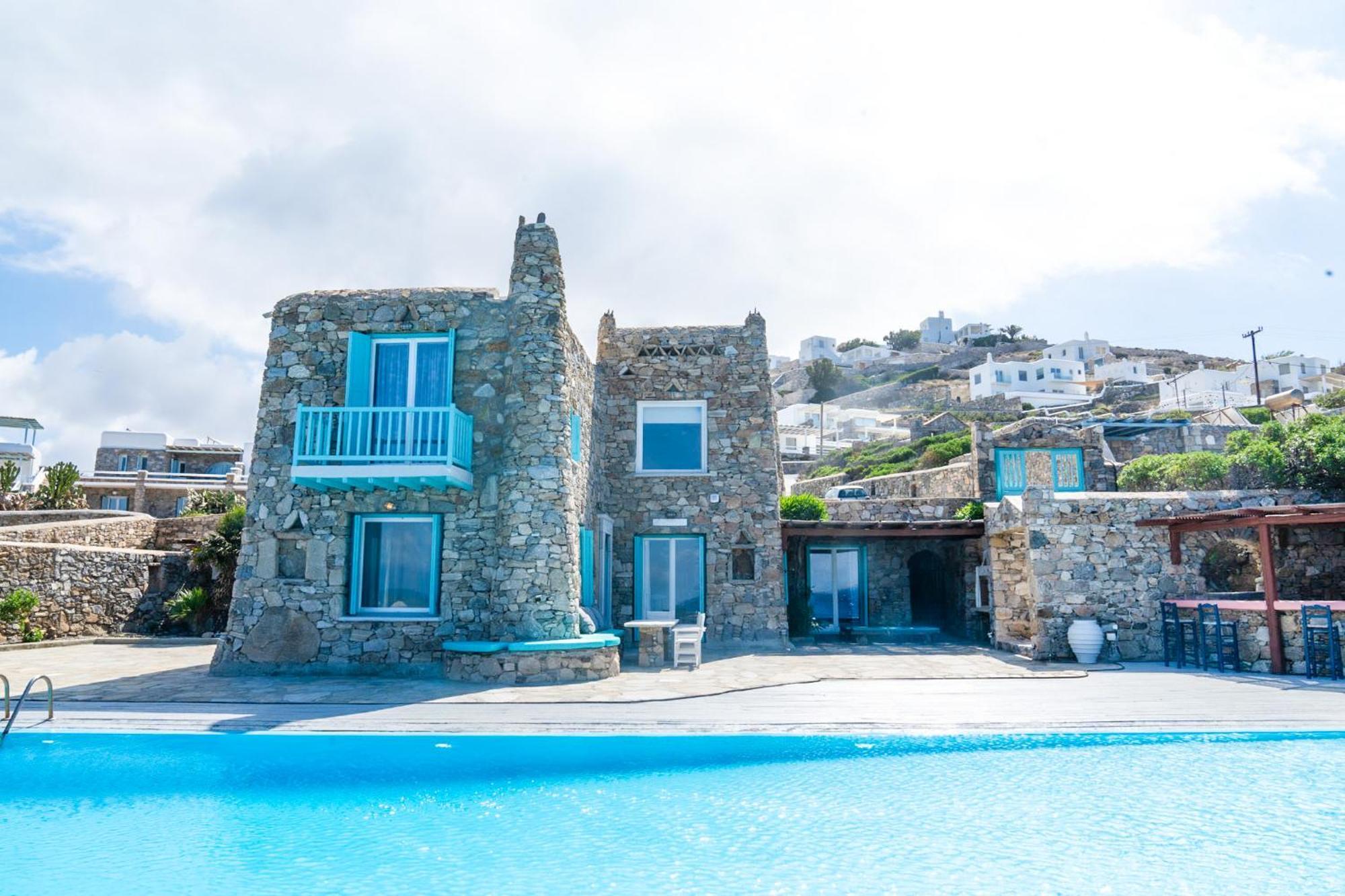 Villa Casa De Blue Mykonos Town Kültér fotó