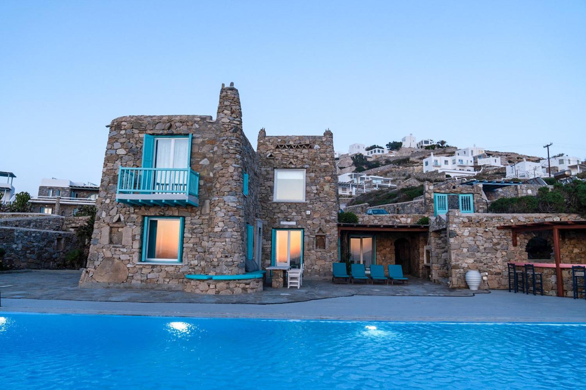 Villa Casa De Blue Mykonos Town Kültér fotó